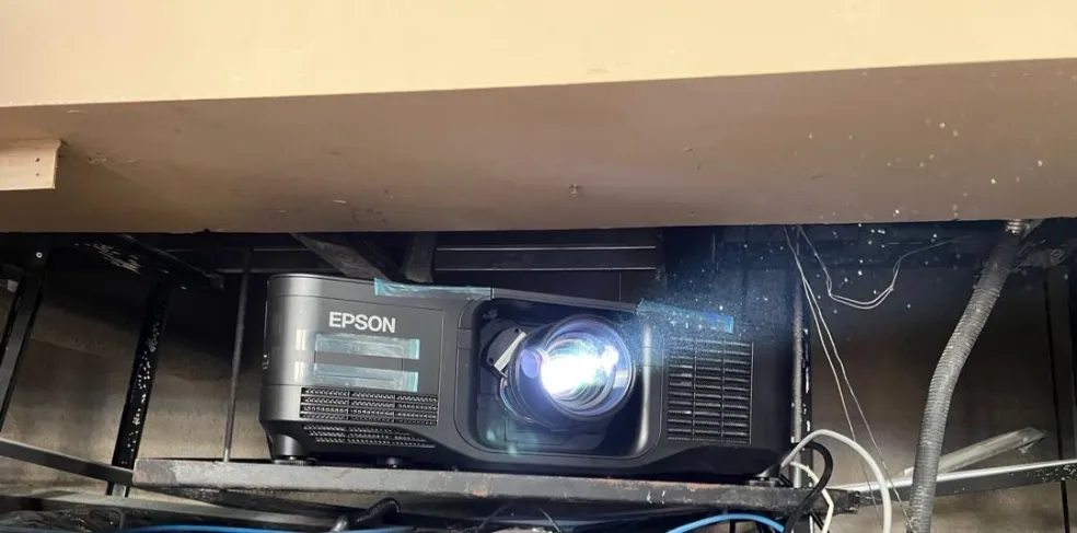 Projector installation