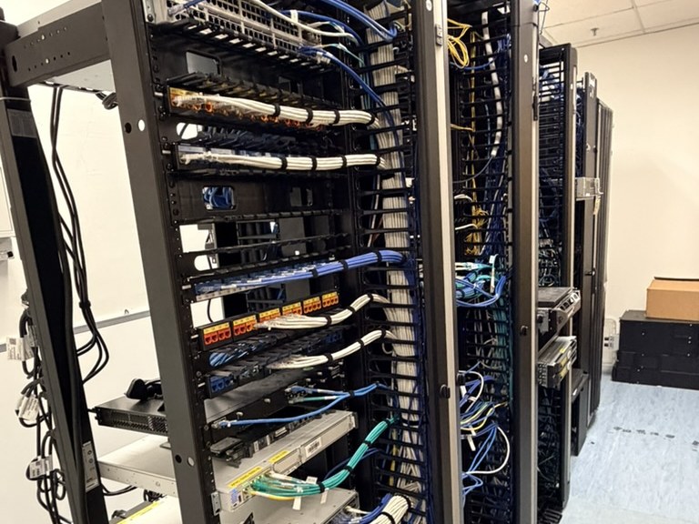 Server Rack Cabling Works